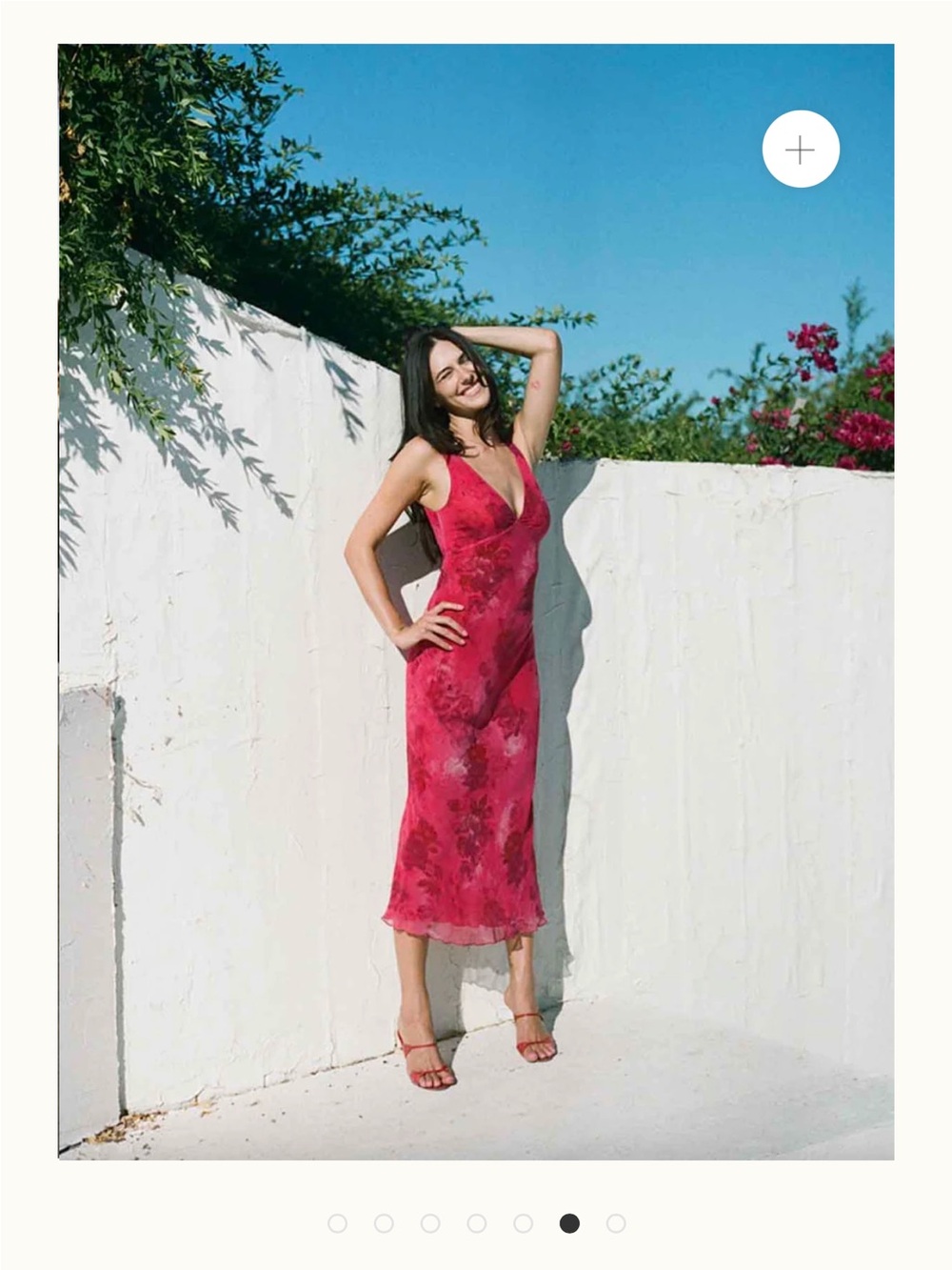 Limited edition Realisation par Floral Slip 100% silk Dress Max Dress